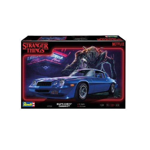 Revell Stranger Things Billys Chevy Camaro Z/28 Autómodell építőkészlet