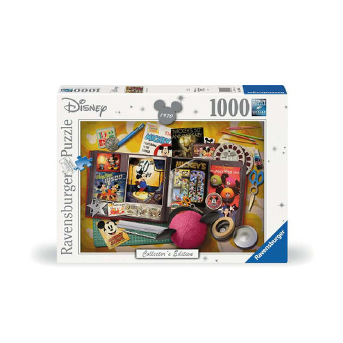 Ravensburger Disney Mickey Mouse 1970 Anniversary 1000 Piece Jigsaw Puzzle