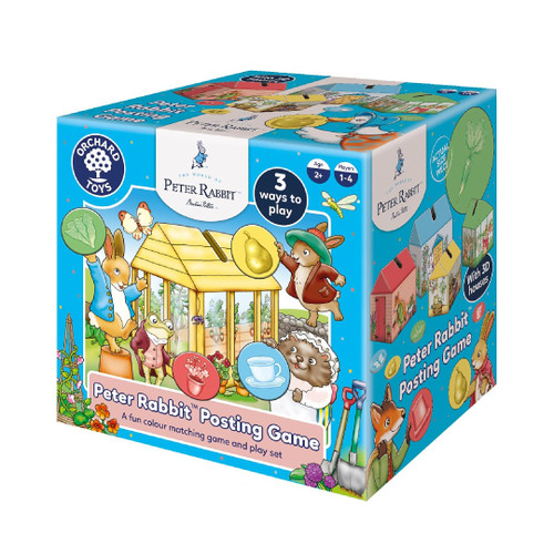 Orchard Toys Peter Rabbit Childrens Posting & Colour Matching Game