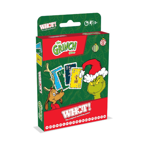 Waddingtons Number 1 The Grinch Dr. Seuss WHOT! Card Game