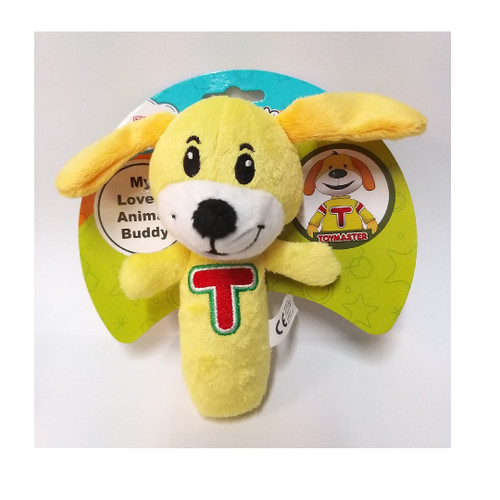 Toby The Toymaster Mascot Themed Soft Plush Rattle