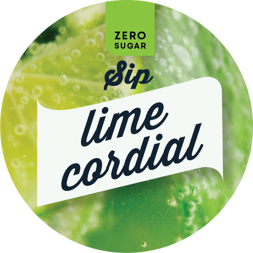 SIP Lime Cordial - Zero Sugar (500ml)