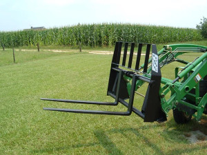 WR Long Fork Lift Attachment For Industrial Loaders And Backhoes