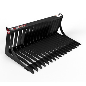 Virnig V20 Mini Skid Steer Skeleton Rock Bucket