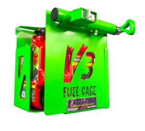 The Ramp Rack 2.5 Gal Fuel Cage Lockable Gas Can Rack