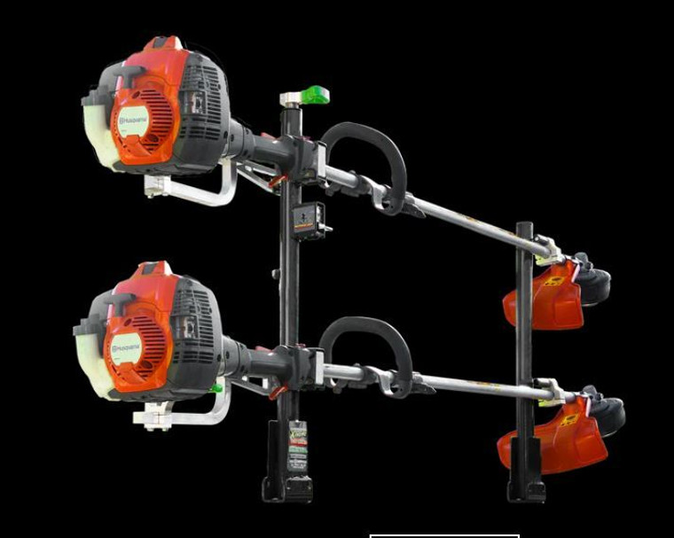 The Ramp Rack Xtreme Pro Series Two Position Trimmer Rack (Black)