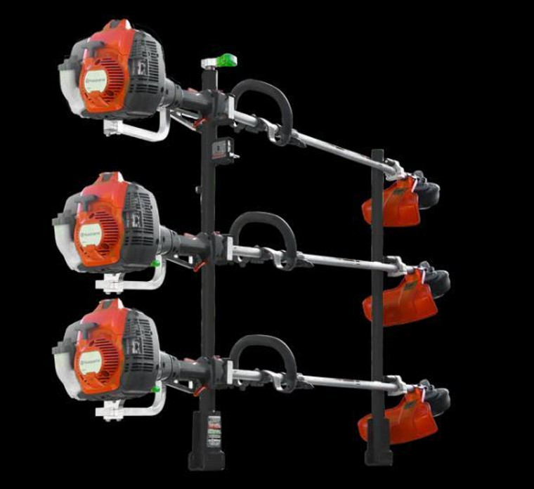 The Ramp Rack Xtreme Pro Series Three Position Trimmer Rack (Black)