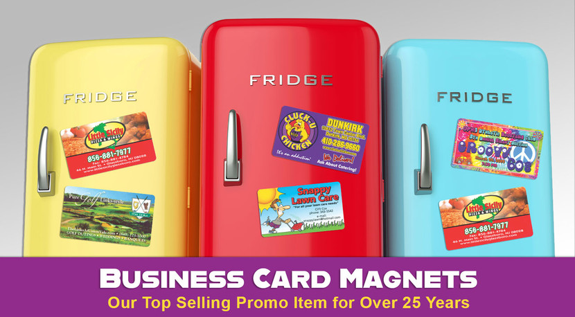Why Business Card Magnets Have Been Our Top Seller for 25+ Years