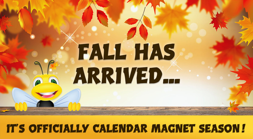 Fall has arrived along with Calendar Magnets & Pumpkin Spice Lattes