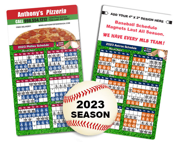 Custom St. Louis Cardinals Baseball Schedule Magnets