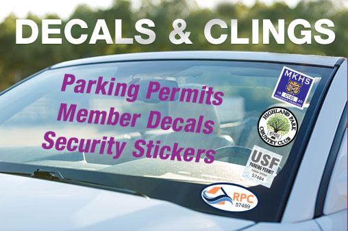 Decals & Window Clings