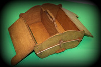 From an age old time tested design, this carry-all caddy has served our own Mom well for over 50 years! Dad made her one for a sewing box when we were just kids! Her was painted white, and has endured to today so that we could adopt the design and offer it to you for any number of purposes!