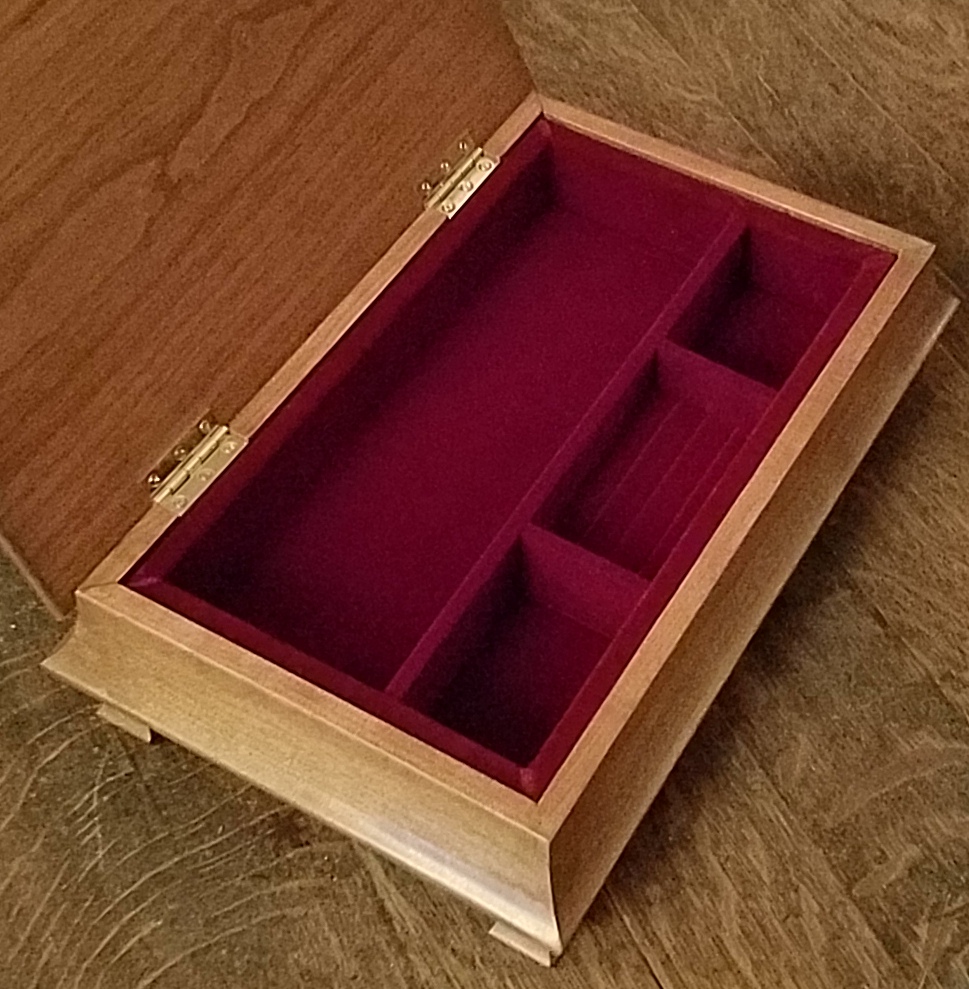 Jewelry Box Liner for Irish Jewelry Chest, Sarah's Chest & Desk Display