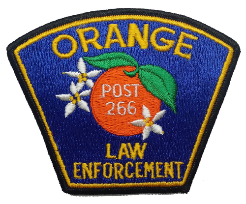 Orange Law Enforcement Post 266 Police Patch (CA)