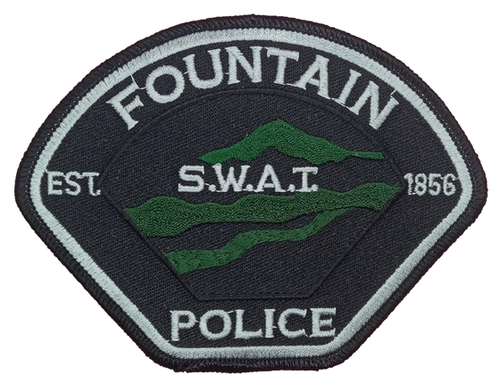 Fountain S.W.A.T. Police Patch (CO)