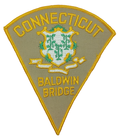 Baldwin Bridge Police Patch (CT)
