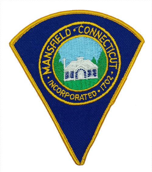 Mansfield 1702 Police Patch (CT)