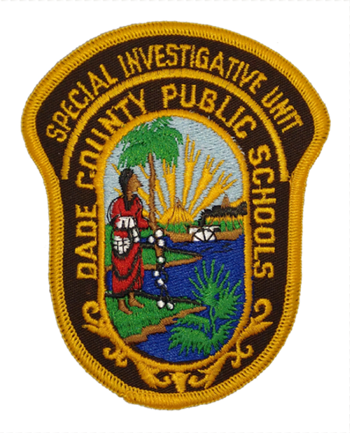 School: Dade Co. Public School Special Investigative Unit Police Patch (FL)