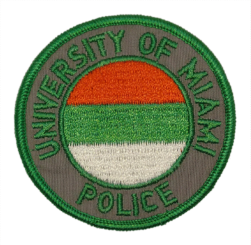 School: University of Miami Police Patch (FL)