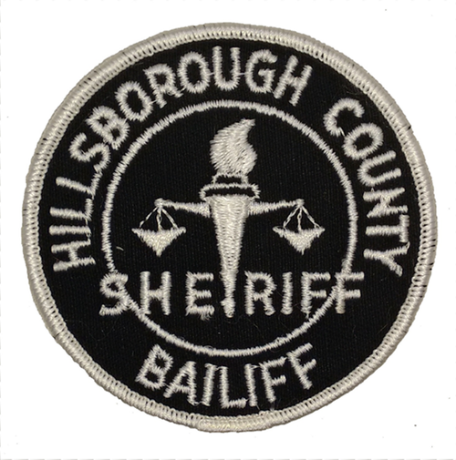 Sheriff: Hillsborough County Bailiff Sheriff Police Patch (FL)