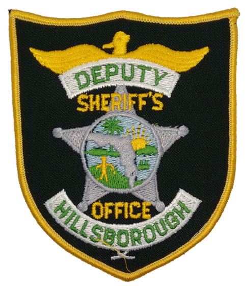 Sheriff: Hillsborough Deputy Sheriff's Office Police Patch (large) (FL)