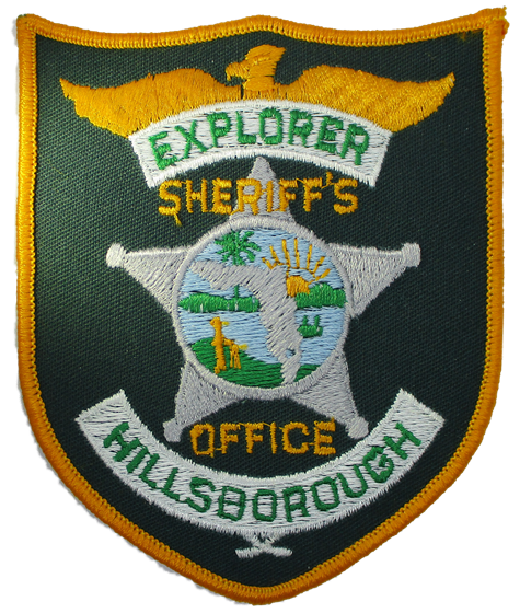 Sheriff: Hillsborough Explorer Sheriff's Office Police Patch (FL)