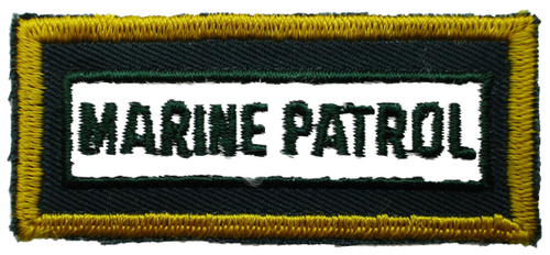 Sheriff: Marine Patrol Sheriff Police Patch (pocket tab) (FL)