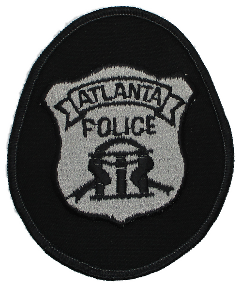 Atlanta Police Patch (black/grey) (GA)