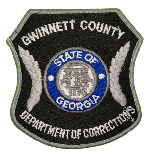 Gwinnett County Dept. of Corrections Police Patch (GA)