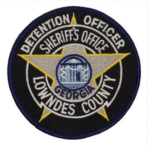 Sheriff: Lowndes County Detention Officer Sheriff Police Patch (GA)