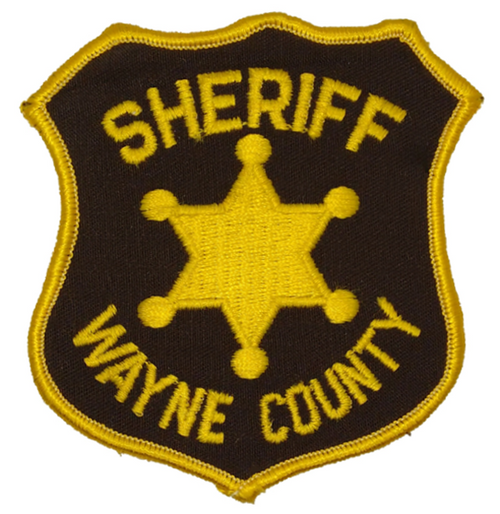 Sheriff: Wayne County Sheriff's Dept. Police Patch (twill) (IL)