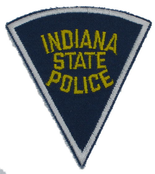 State: State Police Patch (cap size) (IN)