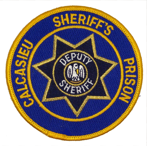 Sheriff: Calcasieu Prison Deputy Sheriff's Police Patch (LA)
