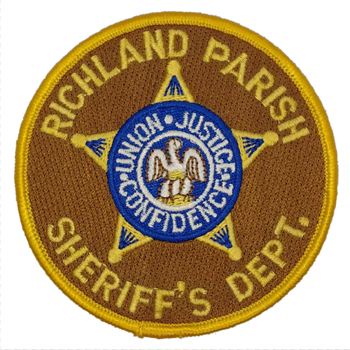 Sheriff: Richland Parish Sheriff's Dept. Police Patch (LA)