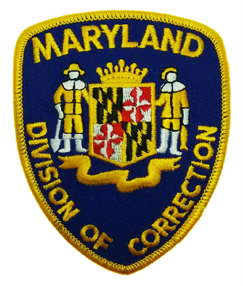 Division of Correction Police Patch (MD)