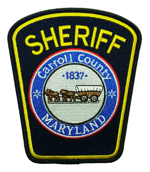 Sheriff: Carroll County Sheriff 1837 Police Patch (MD)