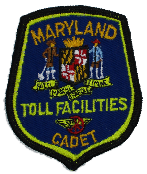 Toll Facilities Cadet Police Patch (cap size)(MD)