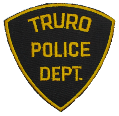 Truro Police Patch (black/twill)(MA)