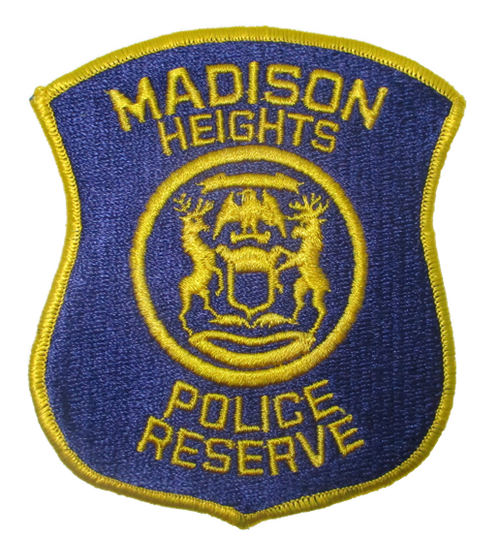 Madison Heights Police Reserve Police Patch (MI)