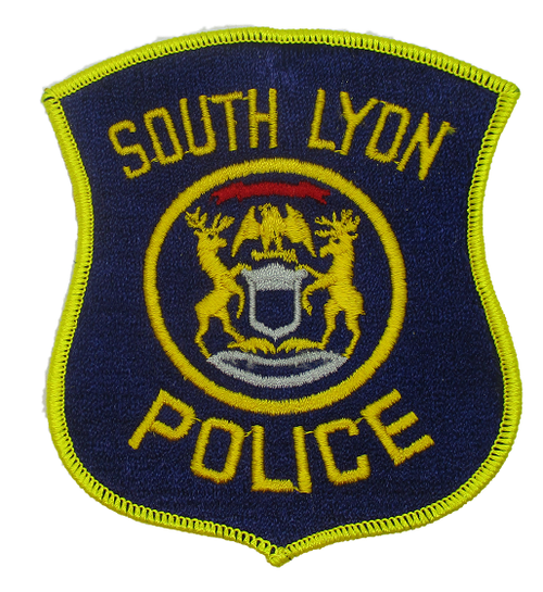 South Lyon Police Patch (large) (MI)