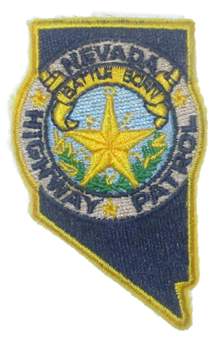 State: State Highway Patrol Police Patch (cap size) (NV)