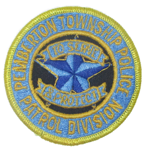 Pemberton Twp. Patrol Division Police Patch (small) (NJ)