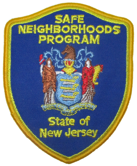 Safe Neighborhoods Program Police Patch (NJ)