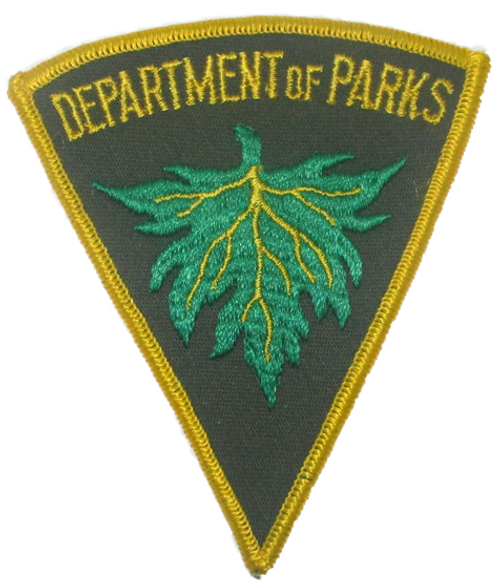 Park: City Department of Parks Police Patch (NY)