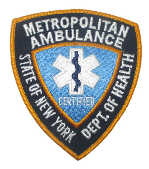 State: Metropolitan Ambulance Police Patch (NY)