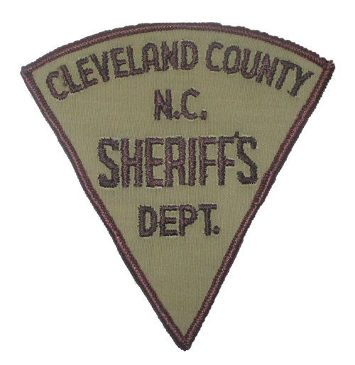 Sheriff: Cleveland Co. Sheriff's Dept. Police Patch (NC)