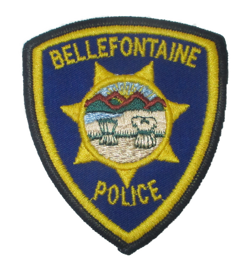 Bellefontaine Police Patch (color) (cap size) (OH)
