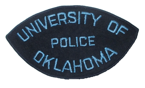 School: Univ. of Oklahoma Police Patch (felt) (OK)
