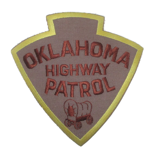 State: Highway Patrol Police Patch (large) (OK)