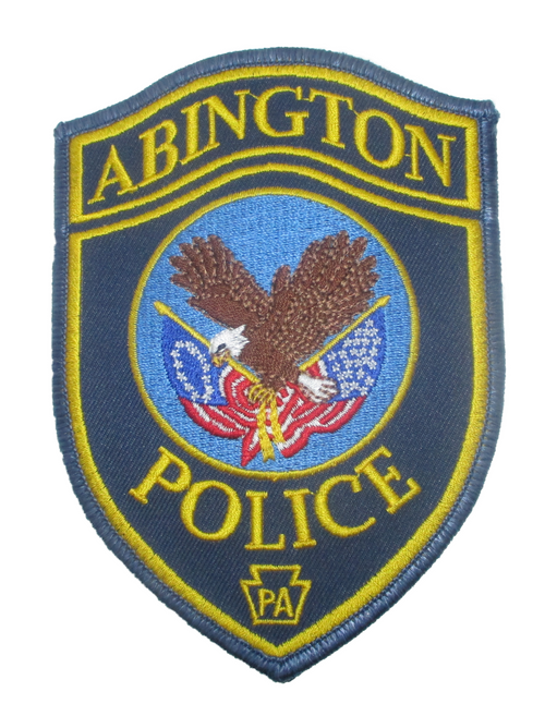 Abington Police Patch (yellow letters) (PA)